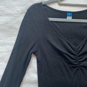 Old Navy black long sleeve top
